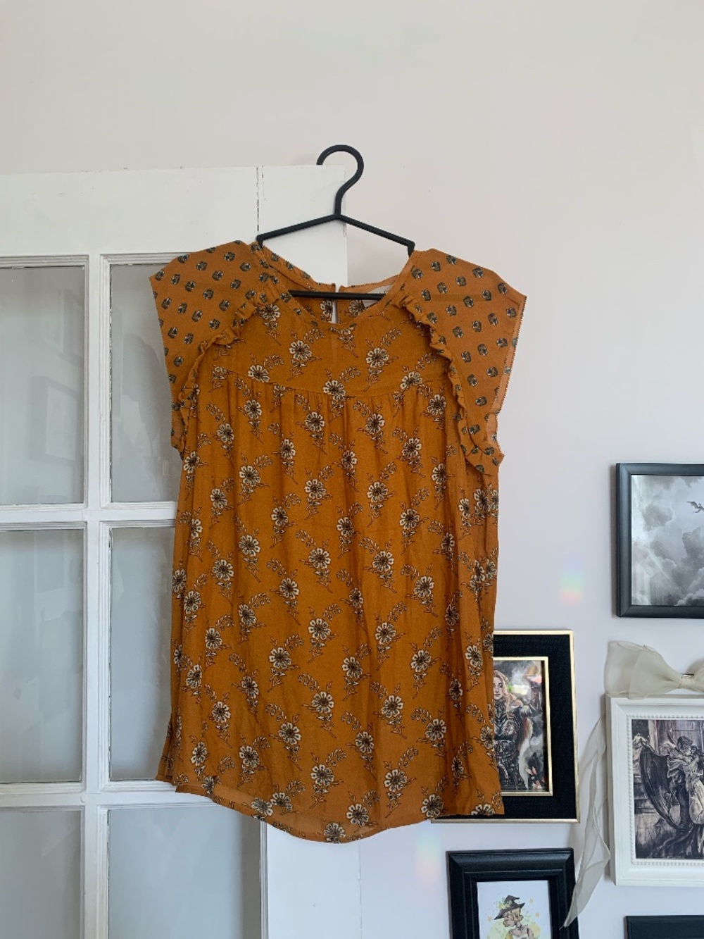 Loft Yellow Blouse
